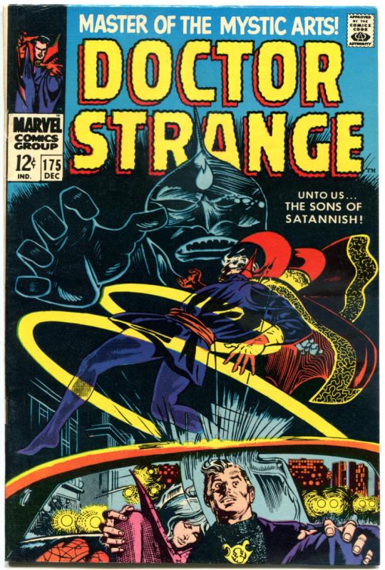 DOCTOR STRANGE #175, FN+, Mystic Arts, Gene Colan, 1968, more DS in store