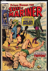 Sub-Mariner #18 (1969) Namor the Sub-Mariner