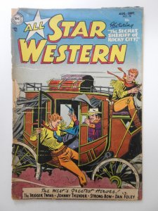 All-Star Western #78 (1954) Fair Condition Full Spine Split