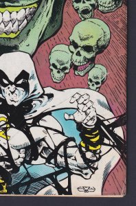 Moon Knight Fist of Khonshu #3 1985 Marvel 4.0 Very Good comic