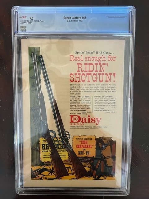 Green Lantern #62 (1968) - CGC 7.0