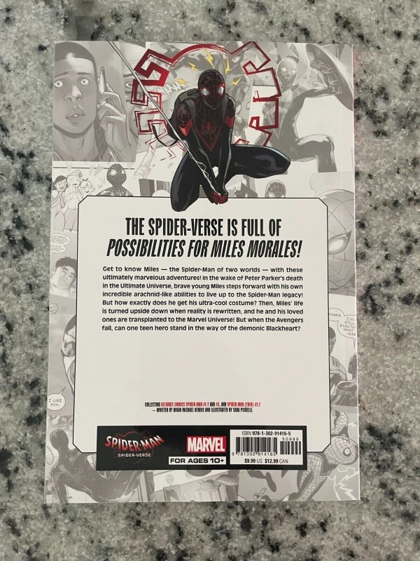 Spider-Man Spider-Verse Miles Morales Marvel Comics TPB Graphic Novel NM 17 J863