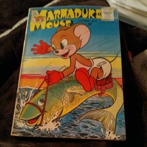 Marmaduke Mouse #53 quality comics 1955 golden age book 10c Arnold Publications