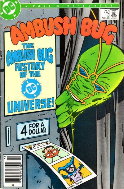 Ambush Bug #3 (Newsstand) VF; DC | save on shipping - details inside