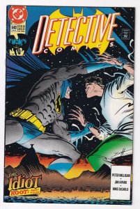 Detective Comics #640 Batman The Idiot January 1992 DC Milligan Aparo DeCarlo