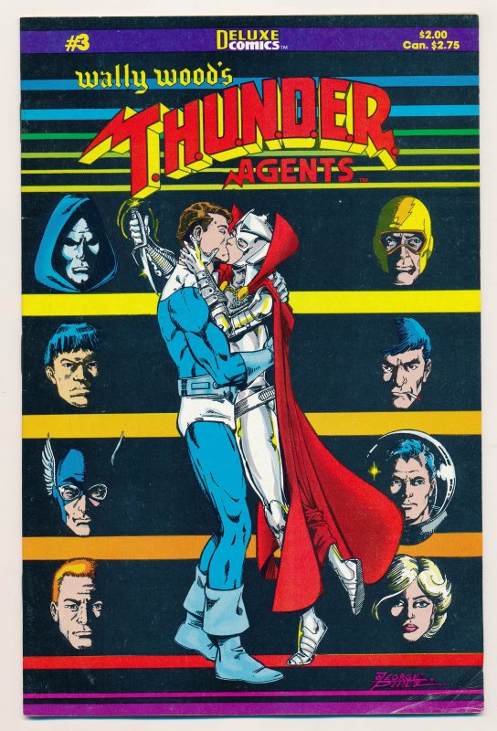 Wally Wood's THUNDER Agents (1984) #1-5 VF/NM Complete series