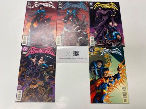 5 Nightwing DC comic book #26 27 28 29 30 54 KM10