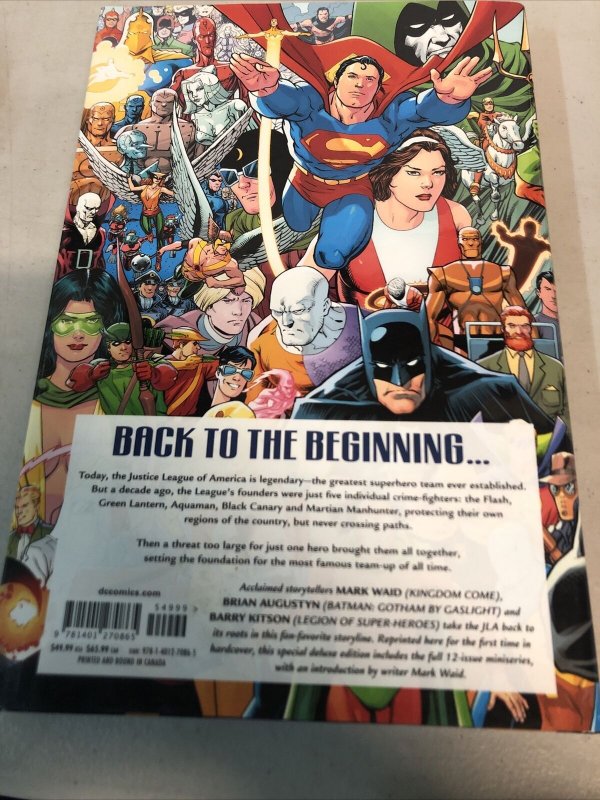 JLA Year One The Deluxe Edition  (2017) DC Comics HC Mark Waid