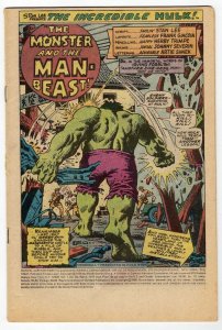 Marvel Super Heroes #63 VINTAGE 1977 Marvel Comics Reprints Hulk 109