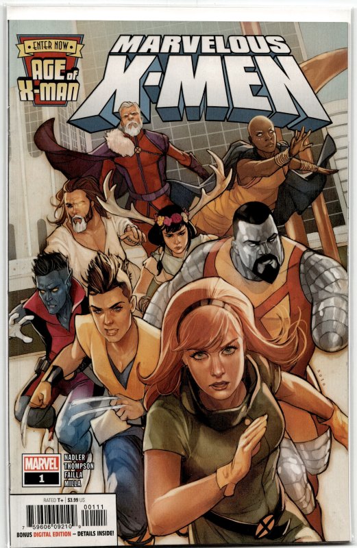 Age of X-Man: The Marvelous X-Men #1 (2019) X-Men