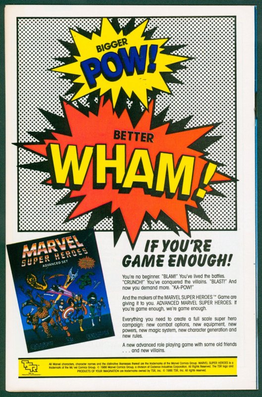 X-Factor 15 NM 9.4 Direct Edition Marvel 1987