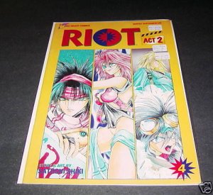 Riot # 4 Act 2 Viz Select Comics 1996 VFNM
