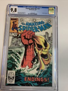 Amazing Spider-Man (1984) # 251 CGC 9.8 WP)  Hobgoblin App