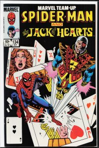 Marvel Team-Up #134 (1983) Jack of Hearts