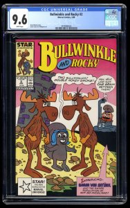 Bullwinkle and Rocky #2 CGC NM+ 9.6 White Pages