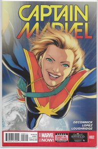 Captain Marvel (vol. 8, 2014) # 2 FN (All-New Marvel Now) Deconnick/Lopez