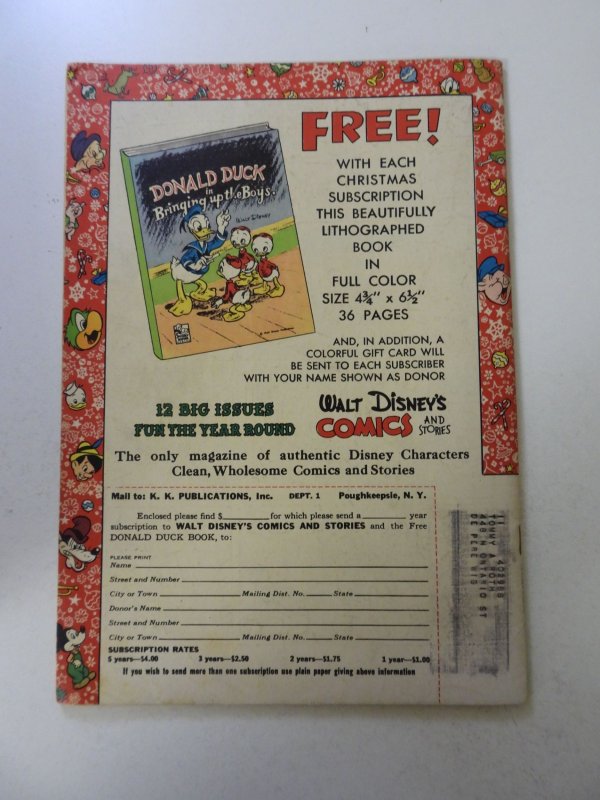 Walt Disney's Comics & Stories #124 (1951) FN+ condition