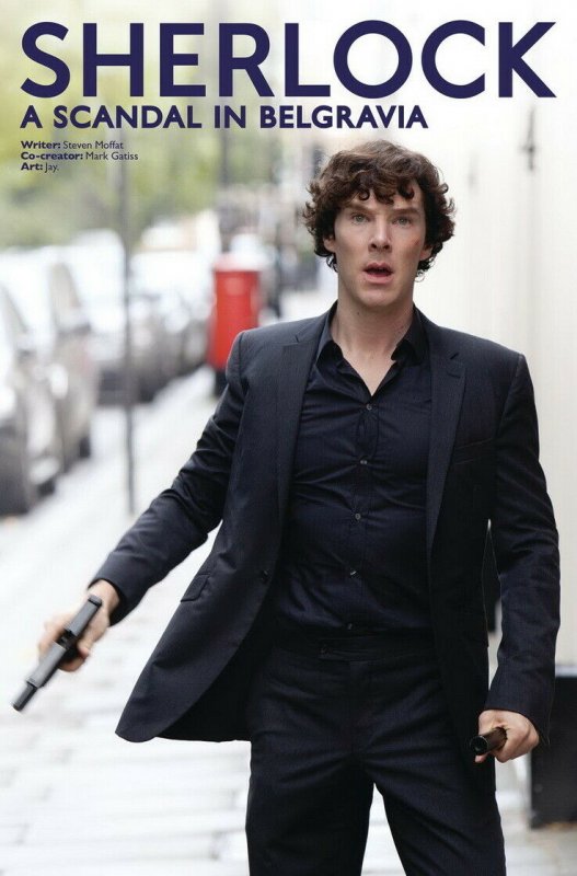 SHERLOCK SCANDAL IN BELGRAVIA (2019 TITAN) #2 VARIANT CVR B PHOTO PRESALE-01/08