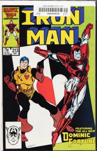 Iron Man #213 (1986) Iron Man