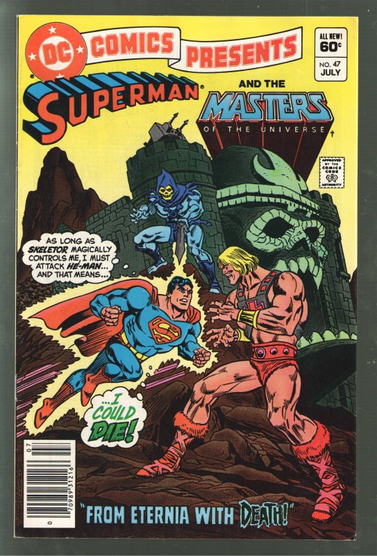 DC COMICS PRESENTS 47;VF- 7.5 1st APPEARANCE MASTERS OF THE UNIVERSE.