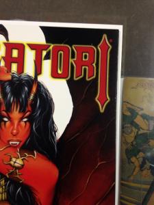 Purgatori: Empire 1 Comic book Legal defense fund variant NM- (needs pressed)