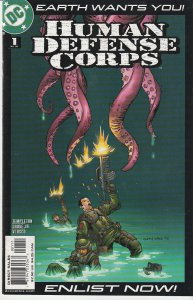 Human Defense Corps # 1  Protectors from Alien Incursion