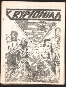 Kryptonian #2  1973-Shazam Circle-Chronology of Superman's Life-Obscure DC fa...
