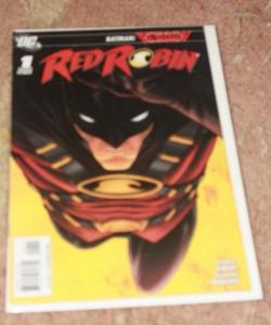 Red Robin comic #1 (Aug 2009, DC) tim drake robin batman REBORN solo