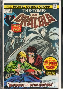 Tomb of Dracula #38 (1975) Tomb of Dracula