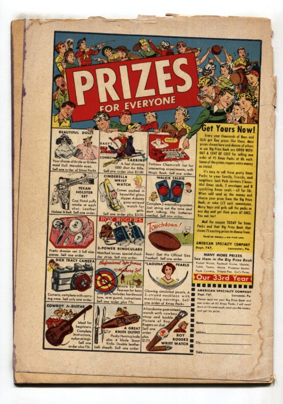 Spy Cases #8  1951 - Atlas  -G - Comic Book