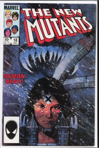 The New Mutants #18 (1984) New Mutants [Key Issue]