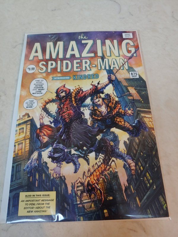 AMAZING SPIDER-MAN #74 ALAN QUAH HOAMGE EXCLUSIVE