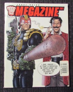 2002 Judge Dredd 2000 AD MEGAZINE UK Magazine #201 VF