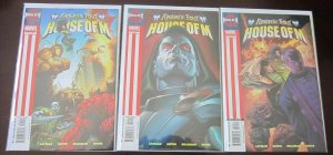 Fantastic Four House of M comics set:#1-3 6.0 FN (2005)