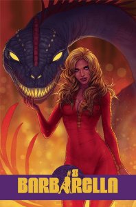 BARBARELLA #8 COVER M FOC MUSABEKOV ORIGINAL DYNAMITE 2022 EB251