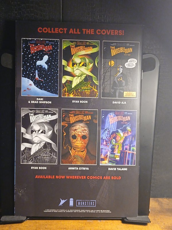Universal Monsters: The Invisible Man #4  (2025) The Invisible Man
