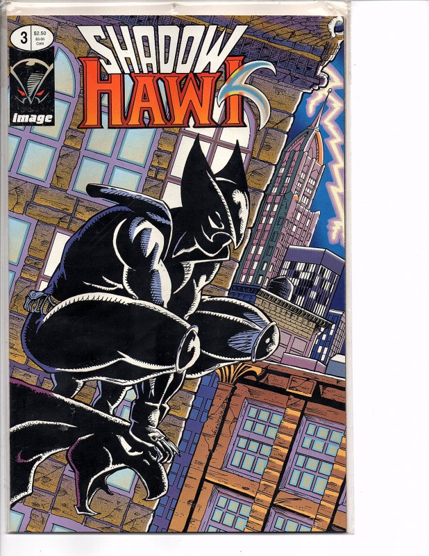 Image Comics (1992) Shadowhawk #3 Glow-In-The-Dark Cover Jim Valentino