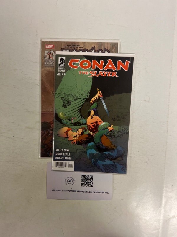 2 Conan Marvel Comic Books # 1 11 Avengers Defenders Iron Man Thor Hulk 73 JS64