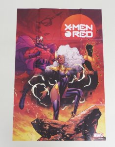 X-Men Red #1 promo poster - 36  x 24 - Marvel - Russell Dauterman art Storm 