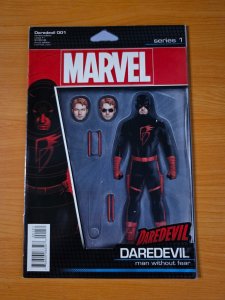 Daredevil #1 Action Figure Variant ~ NEAR MINT NM ~ 2016 Marvel Comics