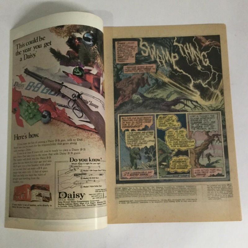 Swamp Thing 15 Vf Very Fine 8.0 DC Comics Bronze