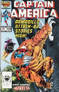 Captain America #316 (1986) Captain America