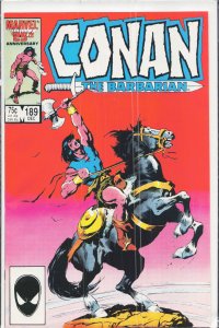Conan the Barbarian #189 (1986) Conan