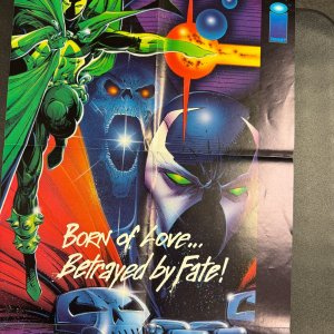 Spawn Todd McFarlane Malibu Comic Storefront Poster 1992 ET14