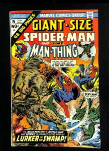 Giant-Size Spider-Man #5 Man-Thing!