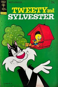 Tweety and Sylvester #32 Gold Key Variant (1973)
