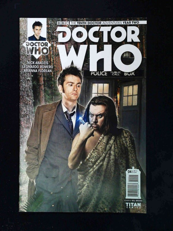 Doctor Who Tenth Doctor Year Two #4B  Titan Comics 2016 Nm Variant Cover 