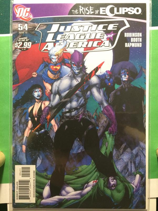 Justice League Of America #54 the Rise of Eclipso