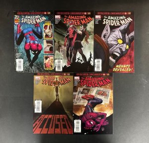 Amazing Spider-Man (1963) #584-588 VF/NM Complete Character Assassination Set