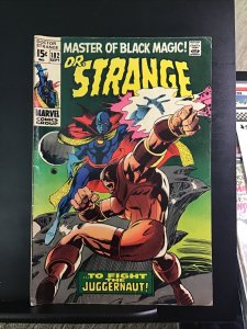 Doctor Strange #182 - 1969 Marvel Silver Age -Juggernaut Appearance